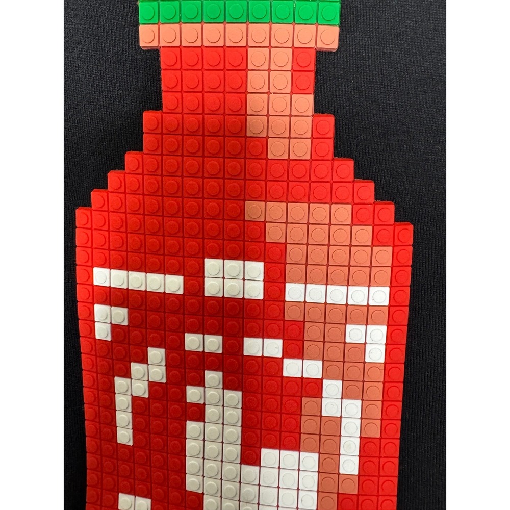 Mostly Heard Rarely Seen MINI ME MINI CHILLI SAUCE TEE BLACK 8-BIT XL‎ - Picture 3 of 9